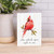 Block Sign - Cardinal