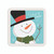 Christmas Ceramic Mini Sign - Snowman Let It Snow