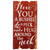 Small Fence Post -  I Love You Bushel & Peck