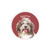 Ceramic Car Coaster - Havanese