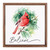 A Cardinal Christmas Collection Framed Art - Believe