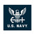 US Navy Logo Pallet Decor