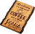 Wood Bark Sign - All I Need is Coffee and Jesus Coffee Cup