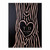 Carved Black Plaque