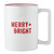 Face to Face Organic Mug - Merry & Bright Face to Face Organic Mug - Merry & Bright
