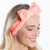 Plush Bow Spa Headband - Coral Plush Bow Spa Headband - Coral