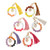 Filled Display - Bead Keychains w/ Tassel - 24/pk