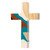 COLOR 5" Marble Cross - The Art of the Cross - Natural Blend