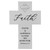 Hebrews 11:1 Desk Stand Cross - The Power of Faith