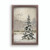 Festive Farmhouse Collection Framed Linen Art - Be Joyful