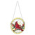Premier Cardinal Faux Stained Glass 