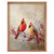 Premier Cardinal Textured Framed Canvas - Cardinals Appear