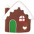 Teether - Gingerbread House