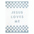 Plush Blanket - Jesus Loves Me