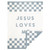 Plush Blanket - Jesus Loves Me