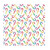 Wrapping Paper - Rainbow Canes
