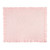 Knit Blankets with Ruffle - Pink