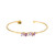 Crystal Bangle - Lavender Bar