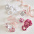 Satin Scrunchie - Hot Pink - Set of 2