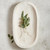 Paulownia Dough Bowl - White