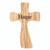 Budded Wood Cross - Hope