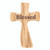 Budded Wood Cross - Hope