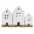 Paper-Mache Nested House - Set of 3