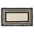 Jute Doormat - Bleach/Black