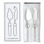 Lucite Cheese Knives - Set of 2
