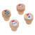 Wood Bottle Stoppers - Ornament - Set of 4