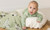 Cozy Romper - Green Safari with Dots