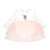 Long Sleeve Flower Bouquet Tutu Dress