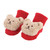 Santa Bear Rattle Socks