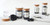 Satin Scrunchies Jar - Black Solid