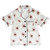 Short PJ Set - White/Blush Flowers