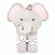 Hooded Towel - Elephant Pink
