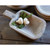 Paulownia Tray With Handle - Grey