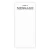 Rectangle Notepaper with Acrylic Tray - Leave A Message