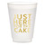 Gold Foil Frost Cups - Here for the Cake - Set of 6