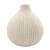 Blush Striped Droplet Vase