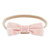 Holiday Velvet Bow - Red And Pinks - Set Of 3