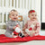 Holiday Velvet Bow - Red And Pinks - Set Of 3