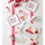Foil Scalloped Napkins - XOXO