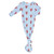 Knotted Gown - Blue Stripes + Lobsters