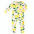 Cozy Romper - Pink Stripes + Lemons