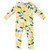 Cozy Romper - Pink Stripes + Lemons