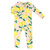 Cozy Romper - Pink Stripes + Lemons