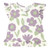 Two-Piece Short Sleeve + Shorts Ruffle Set - Purple Floral