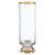 Gold Rimmed Champagne Glass