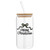 Glass Cold Brew Tumbler - Merry Christmas